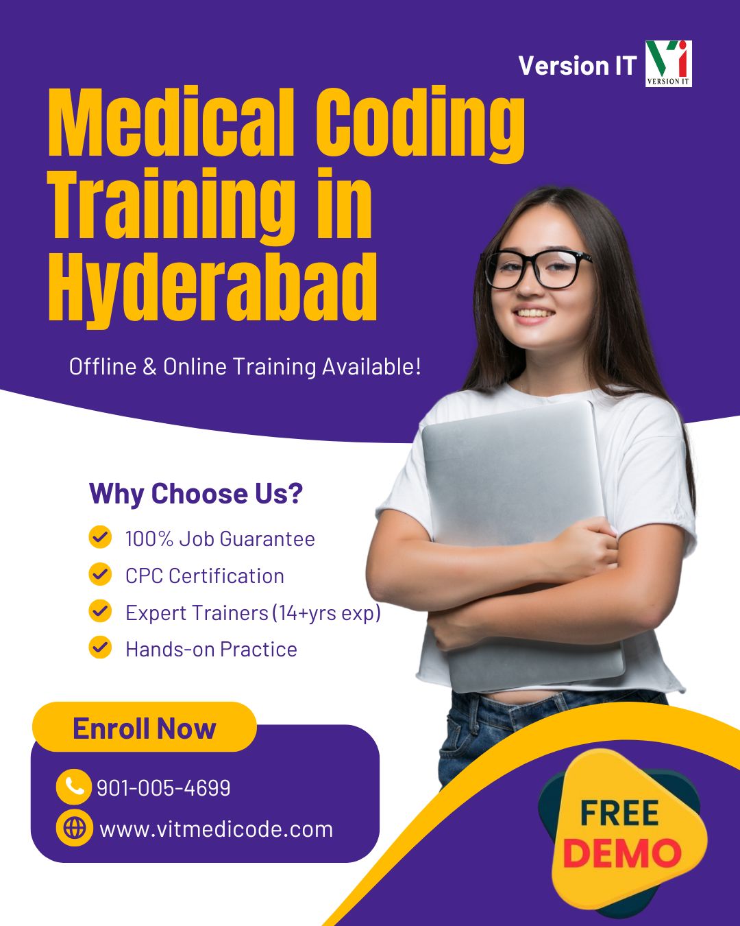 Medical Coding Classes  Top 10 Medical Coding Institutes - Andhra Pradesh - Hyderabad ID1608074