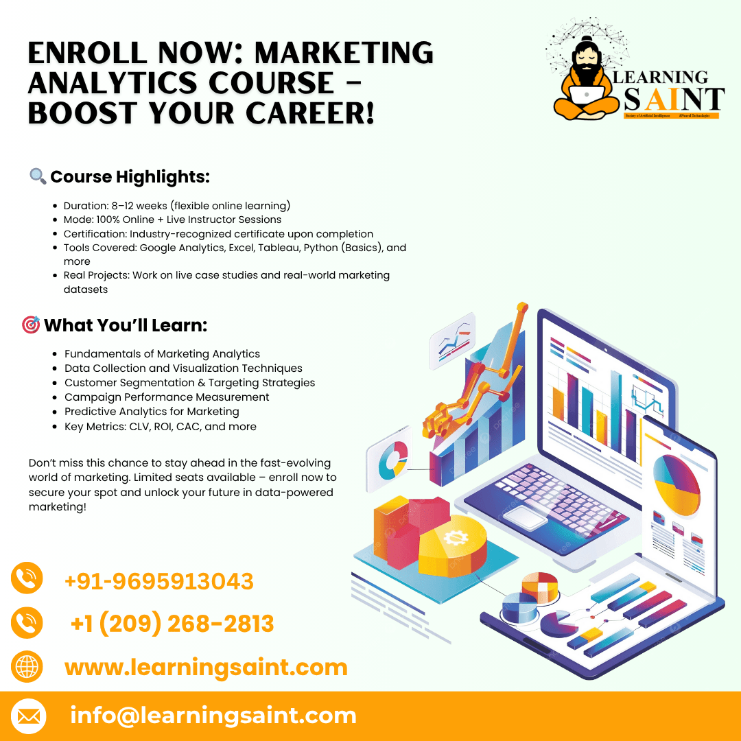 Enroll Now Marketing Analytics Course  Boost Your Career - Delaware - Wilmington ID1605051