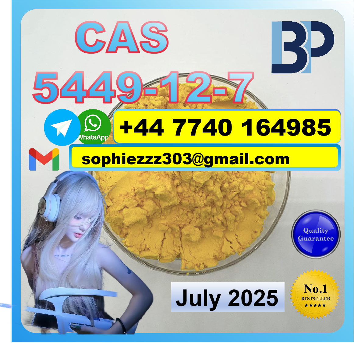 CAS 5449127 BMK PMK Certified Factory Supply - Sikkim - Gangtok ID1607589