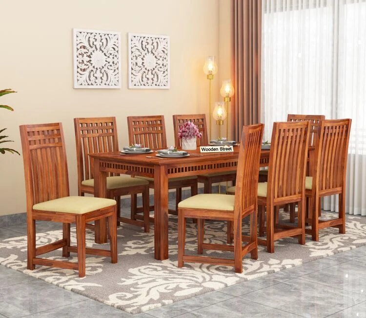 6 Seater Wooden Dining Table - Karnataka - Bangalore ID1532776