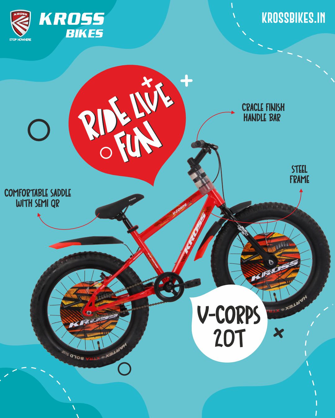 Buy Kross Bicycle For Kids - Punjab - Ludhiana ID1605841