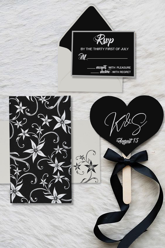 Floral Theme Invitation Cards  Elegant Flower Designs for A - Florida - Bradenton ID1592678