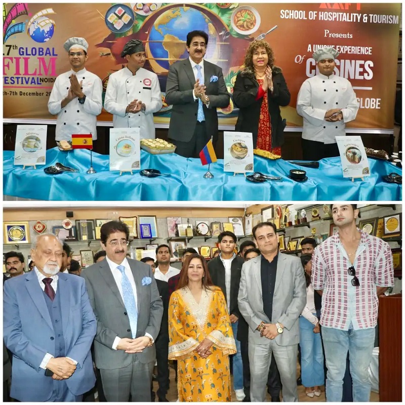 AAFT School of Hospitality and Tourism Showcases Venezuelan  - Delhi - Delhi ID1592201
