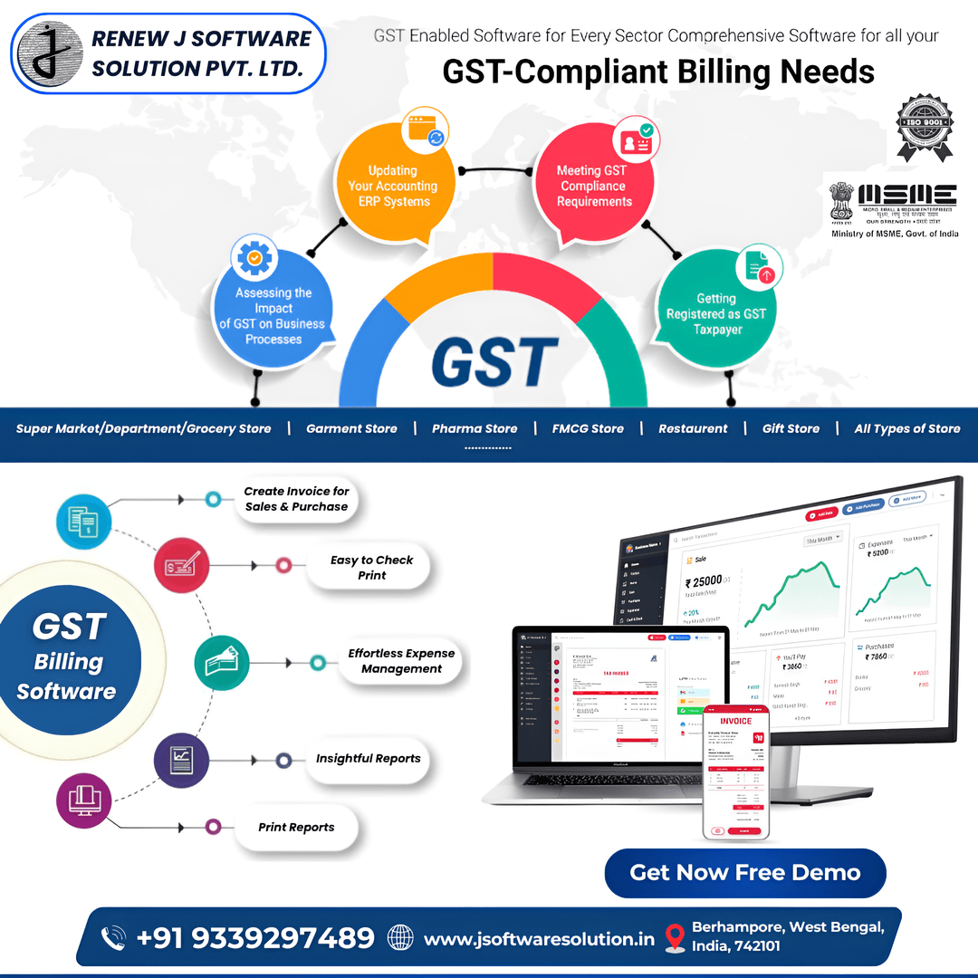 NextGen GST Billing Solutions by Kolkatas Software Exper - West Bengal - Kolkata ID1608609