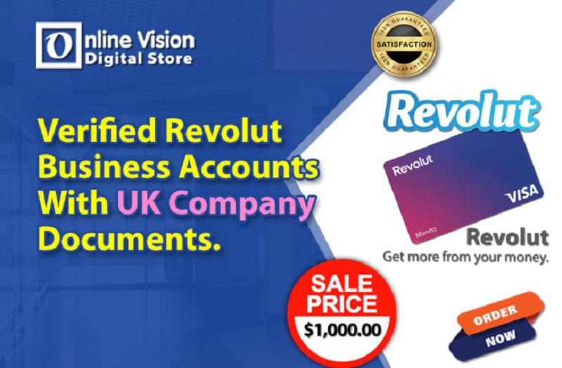 Verified Revolut Business Accounts With UK Company Documents - Florida - Miami ID1525204