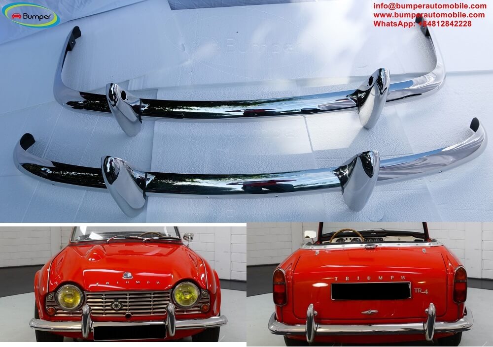 Triumph TR4 19611965 bumpers by stainless steel - California - Long Beach ID1513554