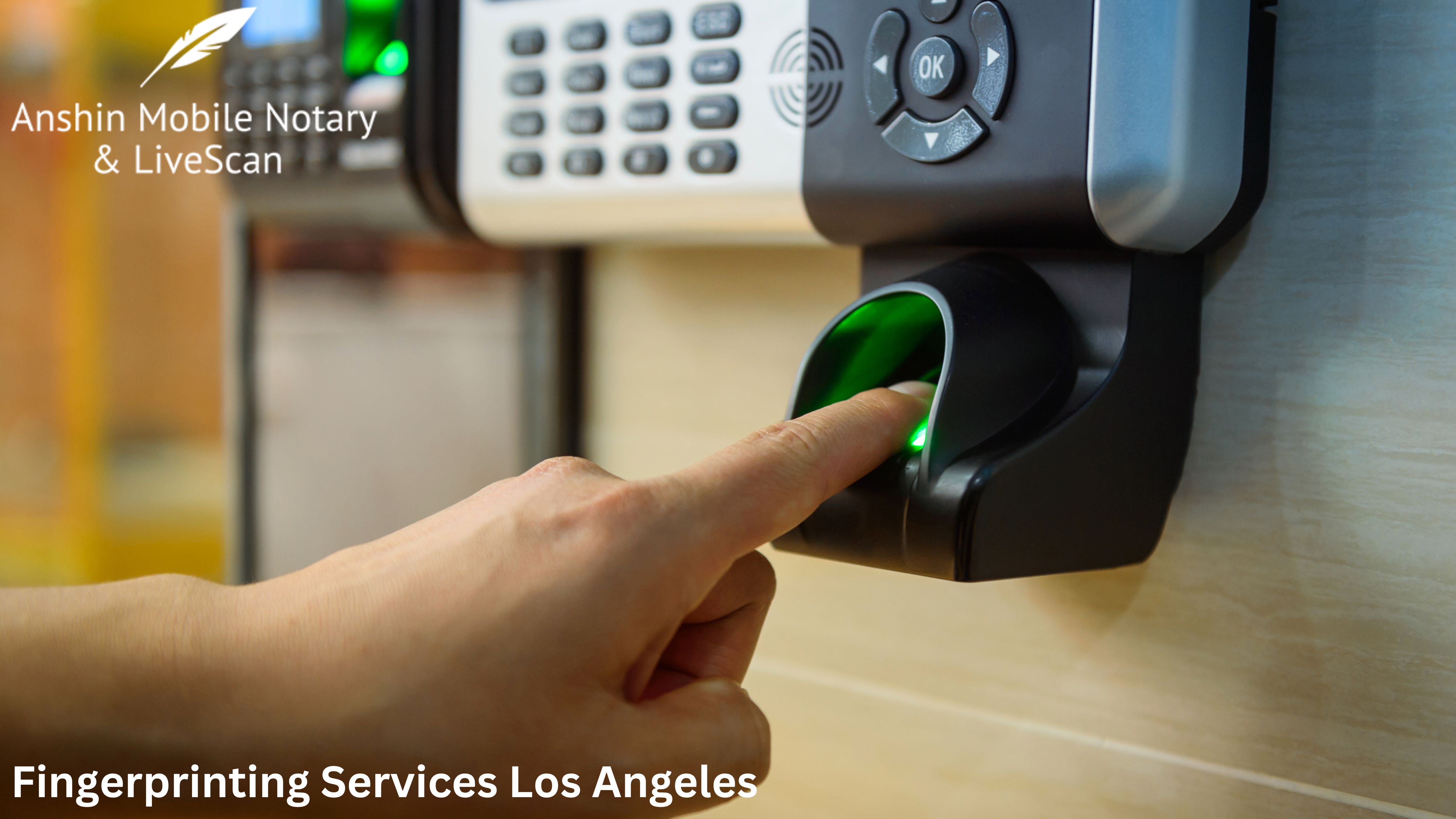 Mobile Live Scan Fingerprint Service Los Angeles - California - San Diego ID1557836