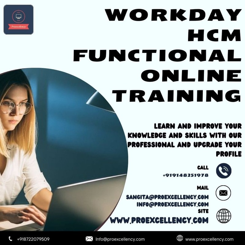 Enhance your potential with workday HCM functional online tr - Karnataka - Bangalore ID1545262