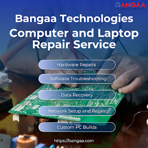 Bangaa Technologies  Trusted Computer  Laptop Repair in N - Delhi - Delhi ID1608300