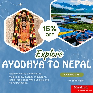 Ayodhya to Nepal Tour Package  Explore Nepal with Musafir - Uttar Pradesh - Lucknow ID1609308