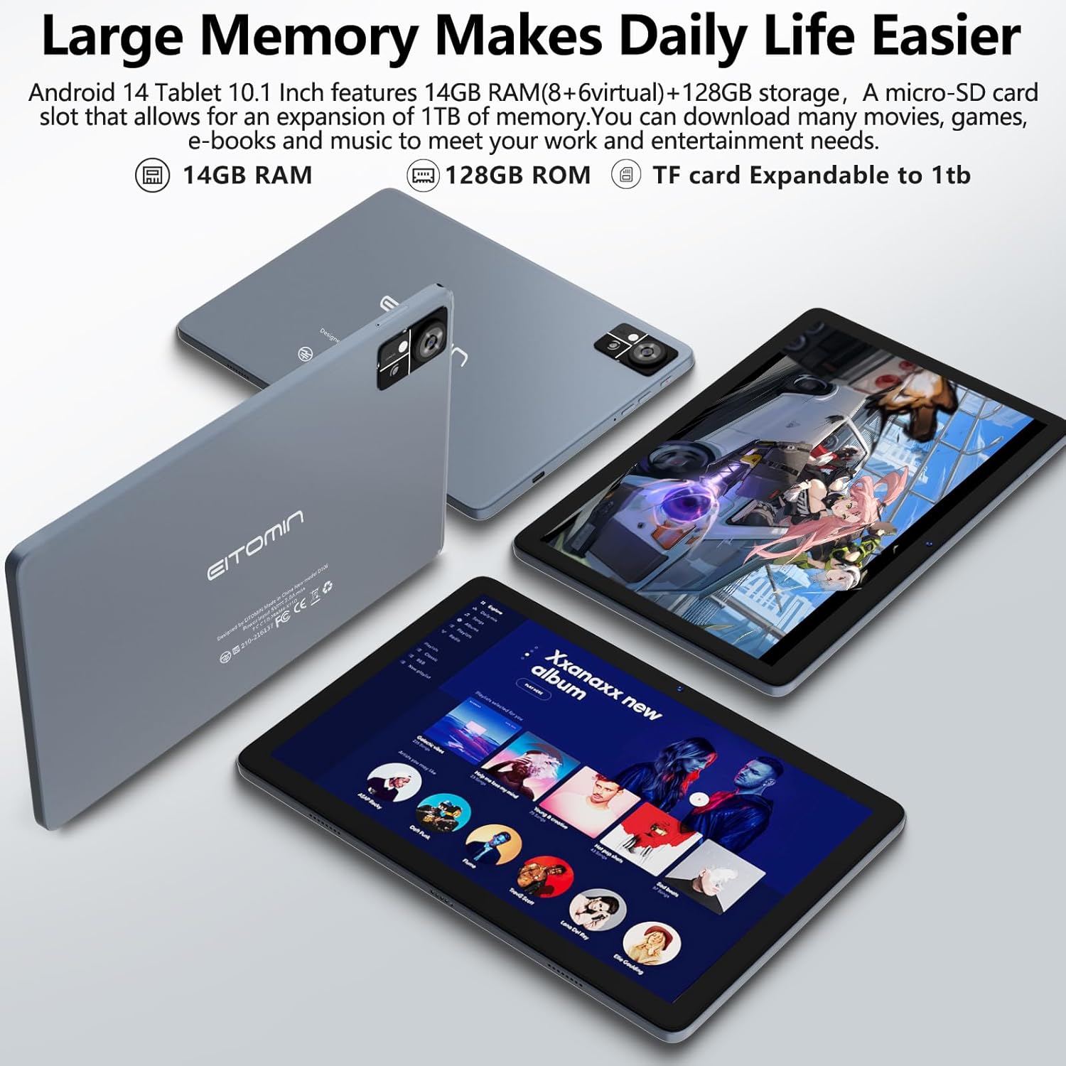 Tablet10 inch 2025 Latest Android14 tablet 4G Cellular table - New York - Albany ID1593334 3