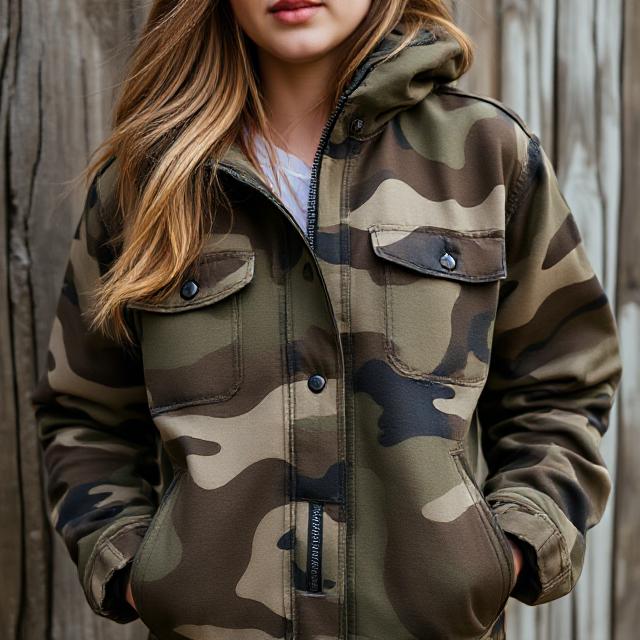 Camouflage Jacket from KIC NYC  Bold Stylish Ready for  - New York - Brooklyn ID1606838