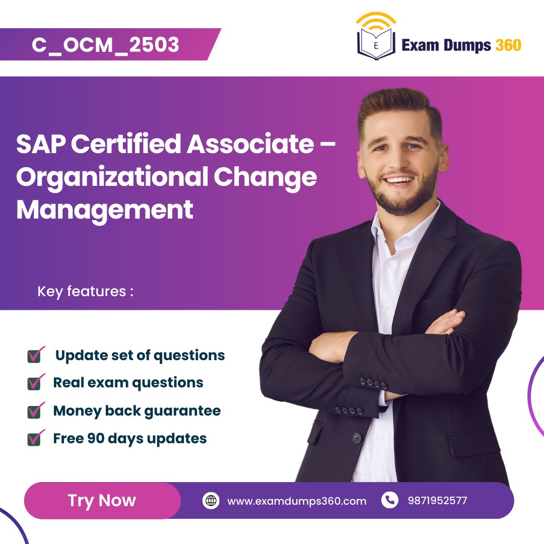 COCM2503 SAP ExamDumps  100 Passing Guarantee  ExamDump - New York - Albany ID1609626