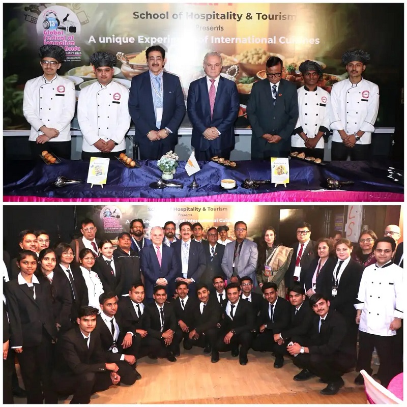AAFT Showcases the Culinary Heritage of Cyprus at the 13th G - Uttar Pradesh - Noida ID1597911