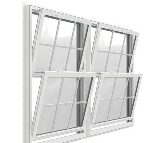 Aluminum Twin Double Hung Windows with Prairie Grids - New York - New York ID1535101