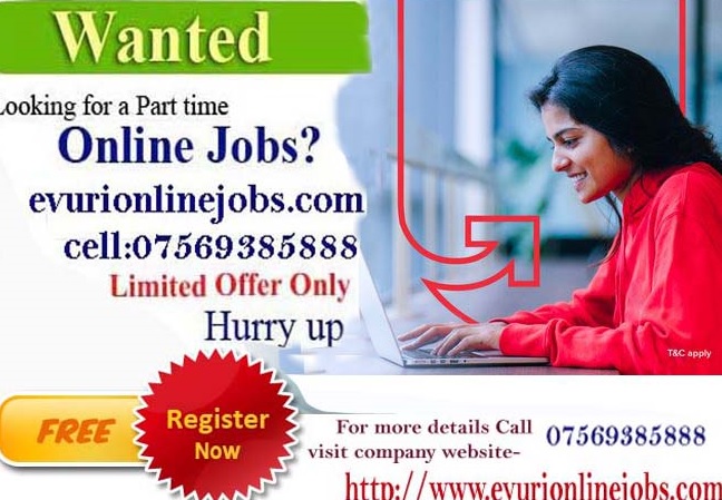 Part Time Home Based Jobs - Andhra Pradesh - Nellore ID1592436
