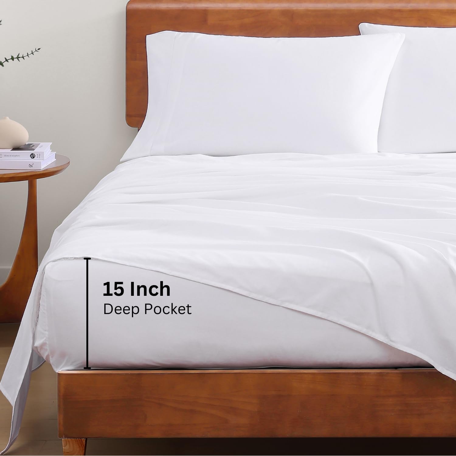 LANE LINEN 100 Organic Cotton King Size Sheets Set Review - New York - New York ID1596985