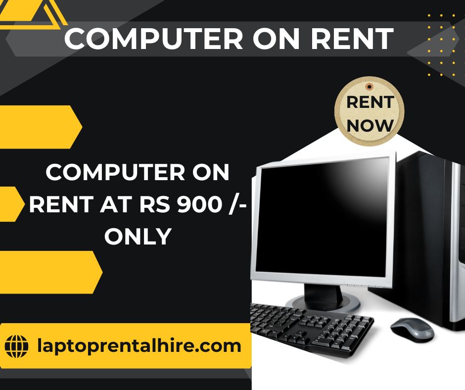Computer on rent at Rs 900 only - Maharashtra - Mumbai ID1586830