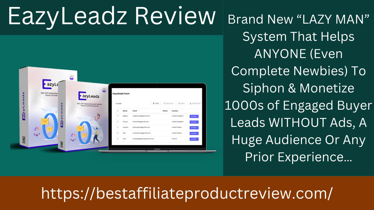 EazyLeadz Review Confidential Make your Targeted Traffic - New York - New York ID1533992