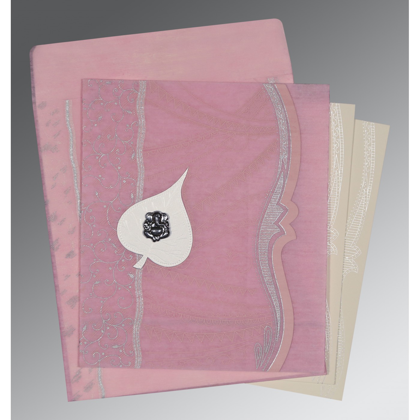 Ganesha Wedding Invitation  With Ganpati Blessings - New York - New York ID1611894 2