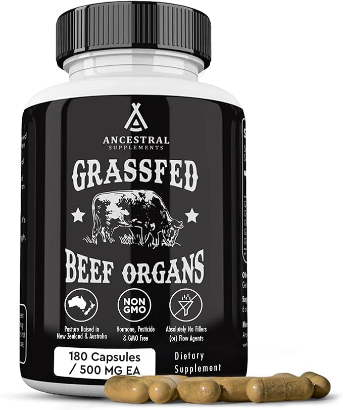Ancestral Supplements Grass Fed Beef Organ Supplement Suppo - California - Los Angeles ID1593944