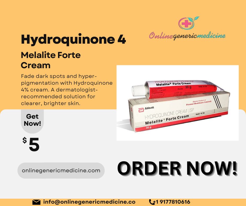 Get clear radiant skin with Hydroquinone 4  Buy Now at Onl - New York - Buffalo ID1607249