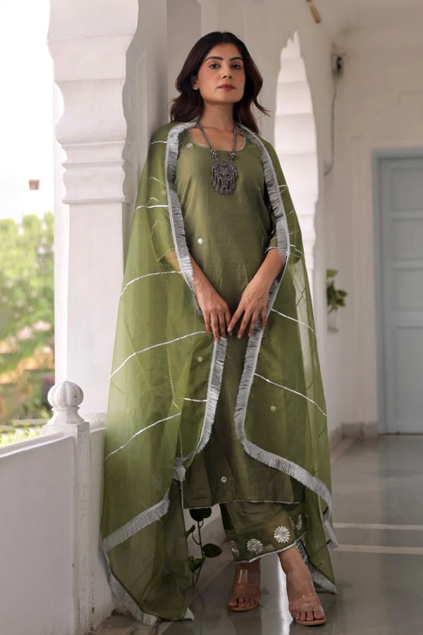 Shop Online Exclusive Mehandi Dress for Women by Asrumo - Rajasthan - Jaipur ID1590369 2
