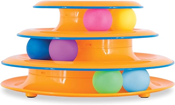 Catstages Tower of Tracks Interactive 3Tier Cat Toy - New York - Albany ID1550915