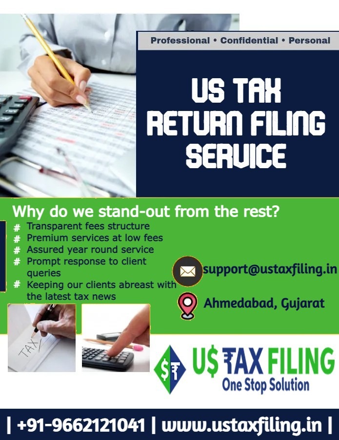 US Tax Return Filing Service in India  - Gujarat - Ahmedabad ID1520536