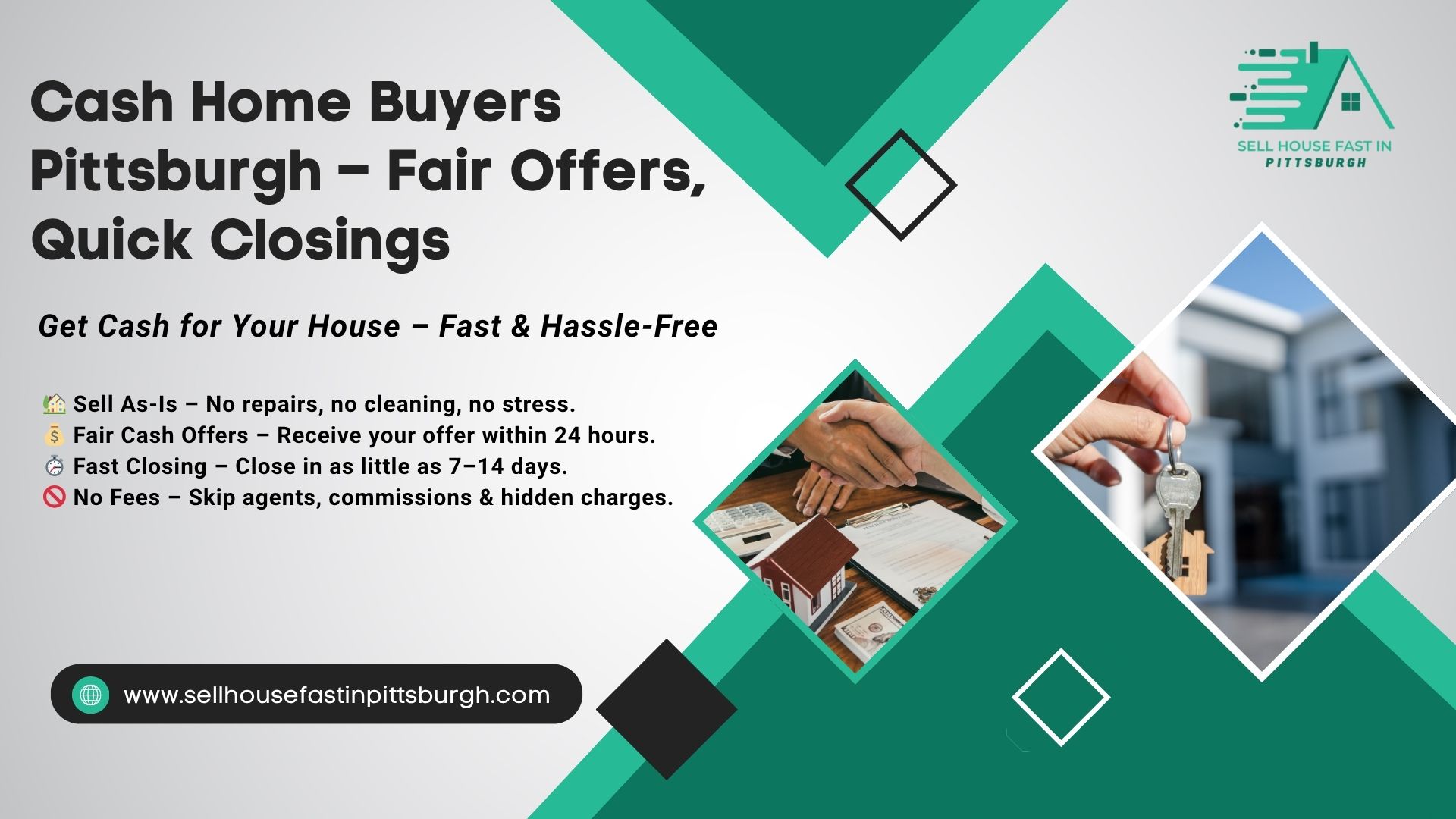 Sell My House Fast in Pittsburgh  Quick Cash Offers - Pennsylvania - Pittsburgh ID1616183