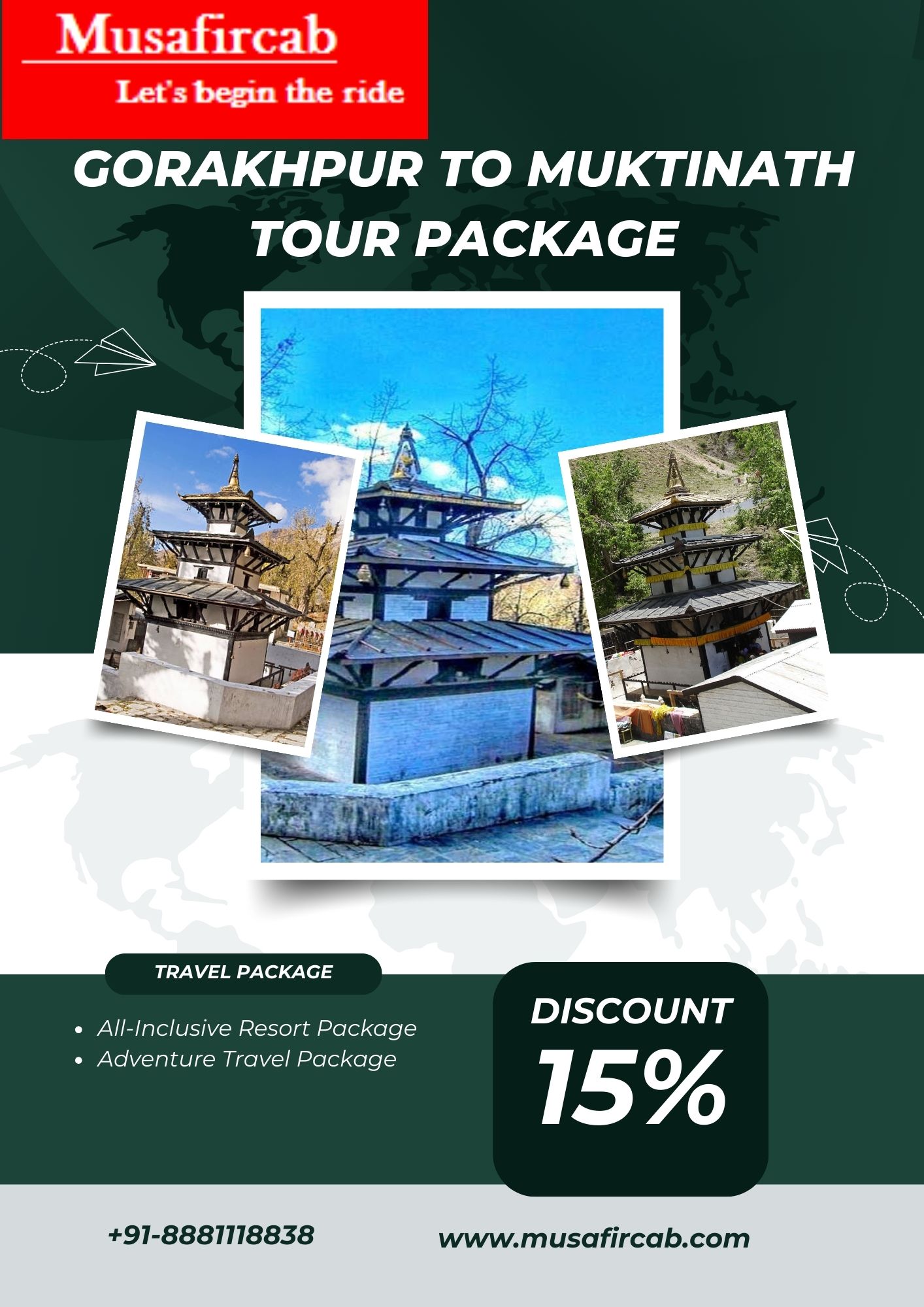 Gorakhpur to Muktinath Tour Package - Uttar Pradesh - Gorakhpur ID1514739