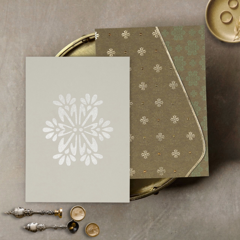 Timeless Embossed Wedding Invites  A Lasting Charm - New Jersey - Jersey City ID1604760