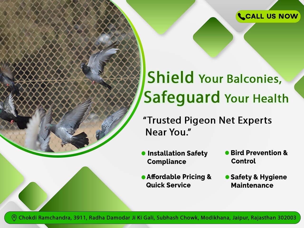 Upgrade Your Balcony with Invisible Grill Installation - Rajasthan - Jaipur ID1616829