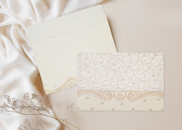 Elegant Embossed Wedding Cards  Make Your Day Unique - New Jersey - Branchburg ID1599584