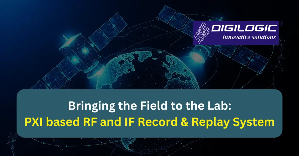 Bringing the Field to the Lab PXIBased RF and IF Record   - Andhra Pradesh - Hyderabad ID1620249