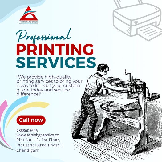 Printing Press in Chandigarh  Ashish Graphics - Chandigarh - Chandigarh ID1532976