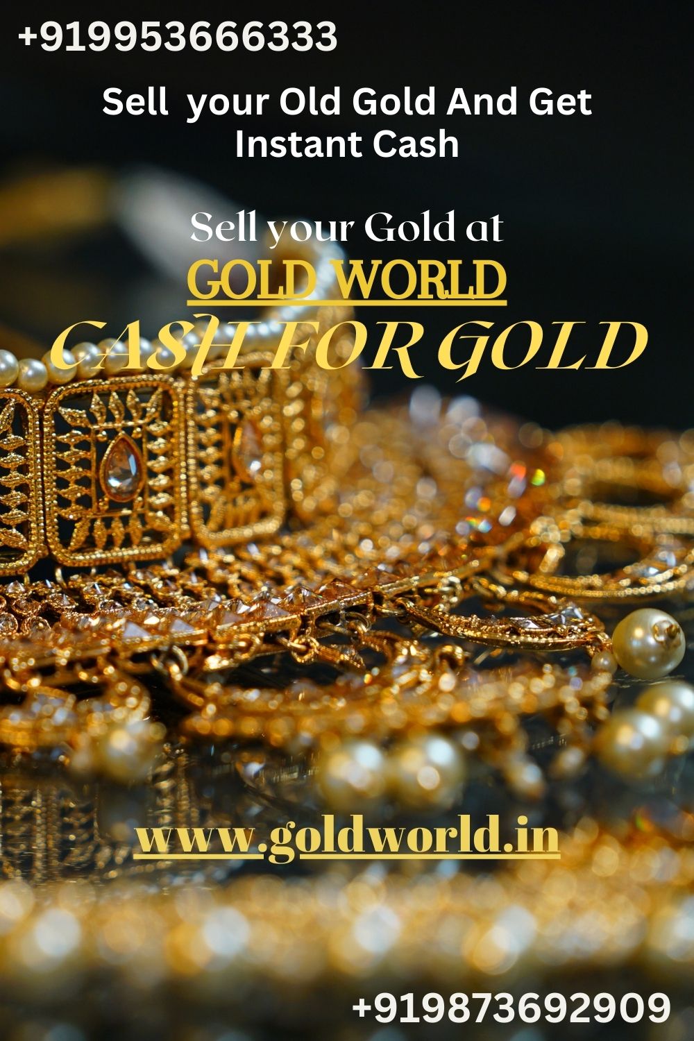 We the GOLDWORLD pay you instant cash for your old gold and - Delhi - Delhi ID1612160