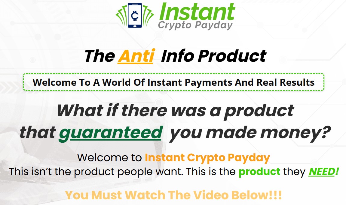 Instant Crypto Payday Review - New York - Albany ID1602550