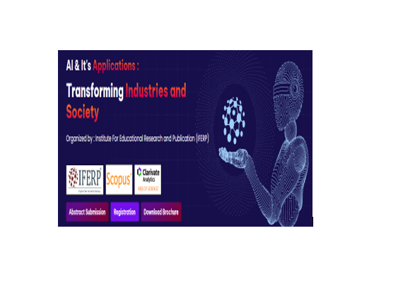 AI  Its Applications  Transforming Industries and Society - Tamil Nadu - Chennai ID1558566