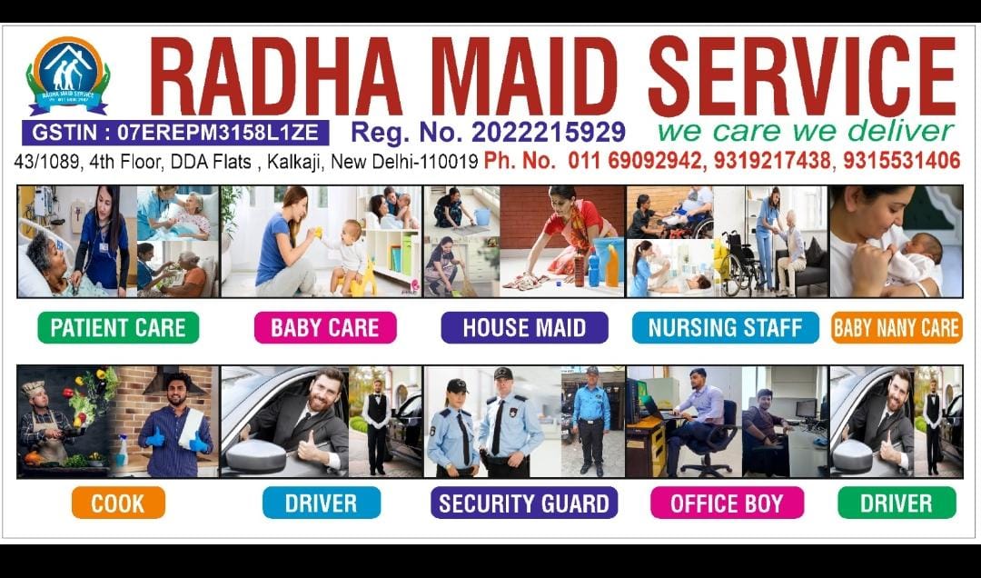 Patient Care Taker in Delhi NCR - Delhi - Delhi ID1588020