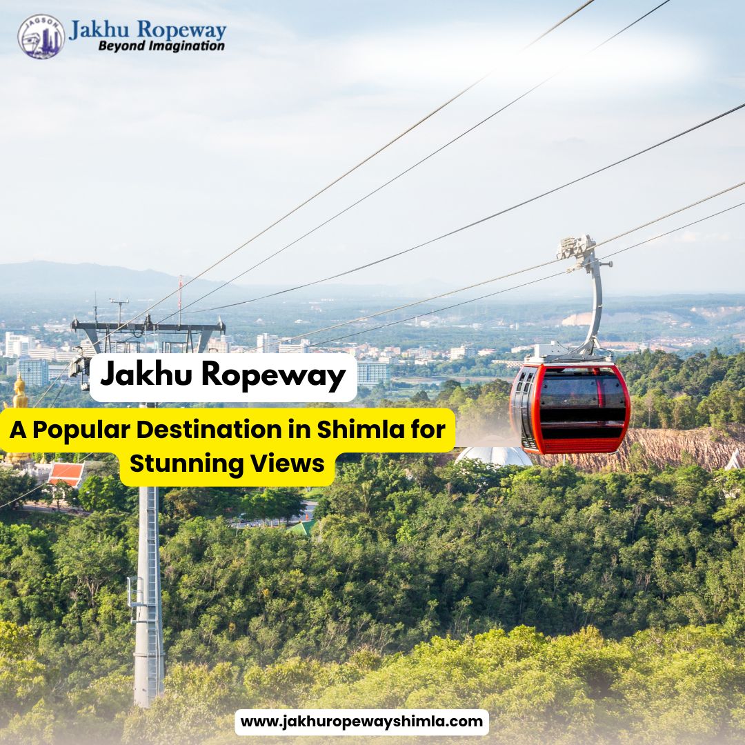 Jakhu Ropeway  A Popular Destination in Shimla for Stunni - Himachal Pradesh - Shimla ID1612113