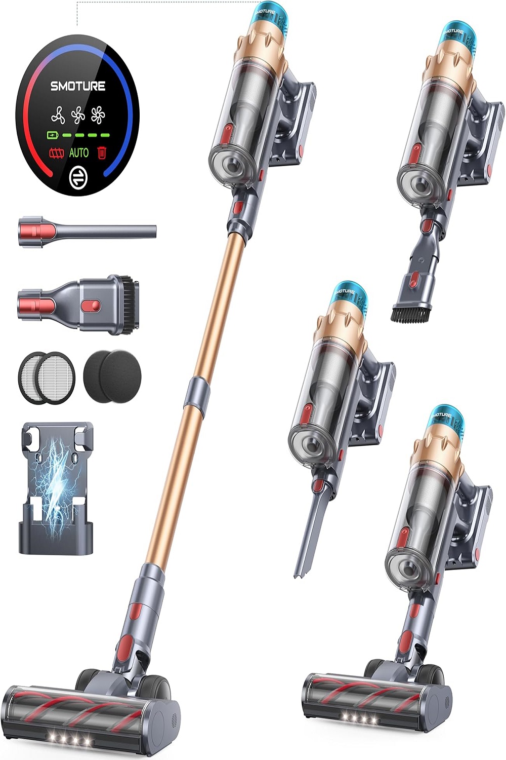 Cordless Vacuum Cleaner 550W 45KPA 60 Mins Runtime SelfSta - New York - Albany ID1595787