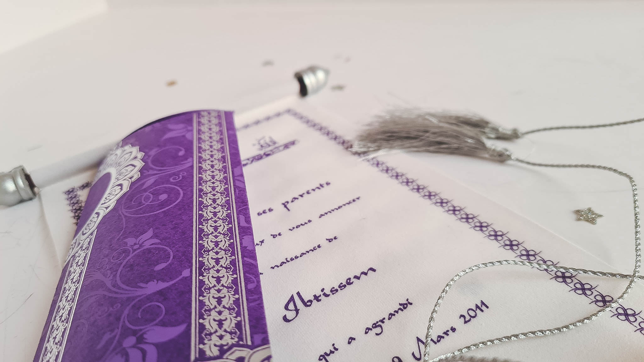 Buy Scroll Wedding Invitations  Personalized  Vintage Styl - California - Bakersfield ID1587325