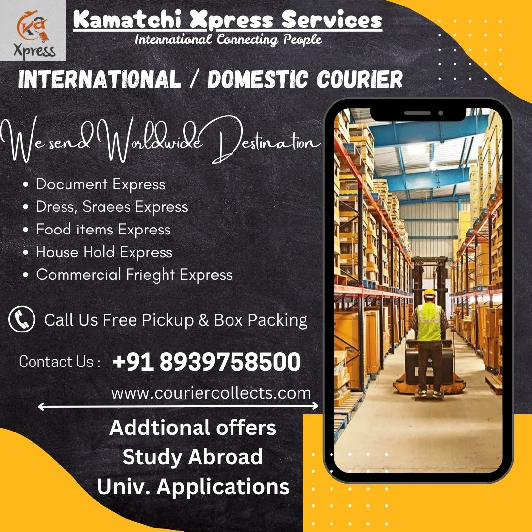 India to canada parcel - Tamil Nadu - Chennai ID1593576
