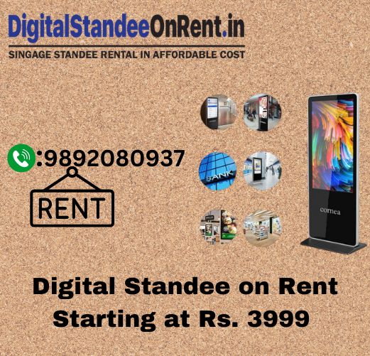 Digital Standee On Rent In Mumbai Starts At Rs3000 Only  - Maharashtra - Mumbai ID1592616