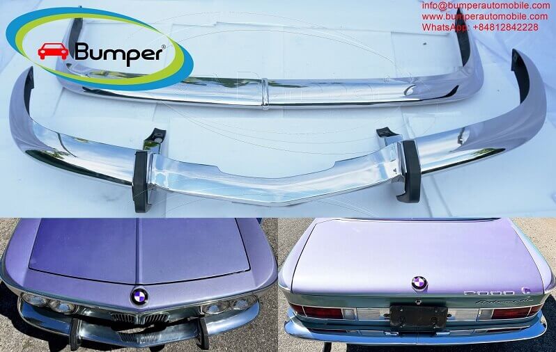 BMW 2000 CS bumpers 19651969 by stainless steel - Alabama - Huntsville ID1550349