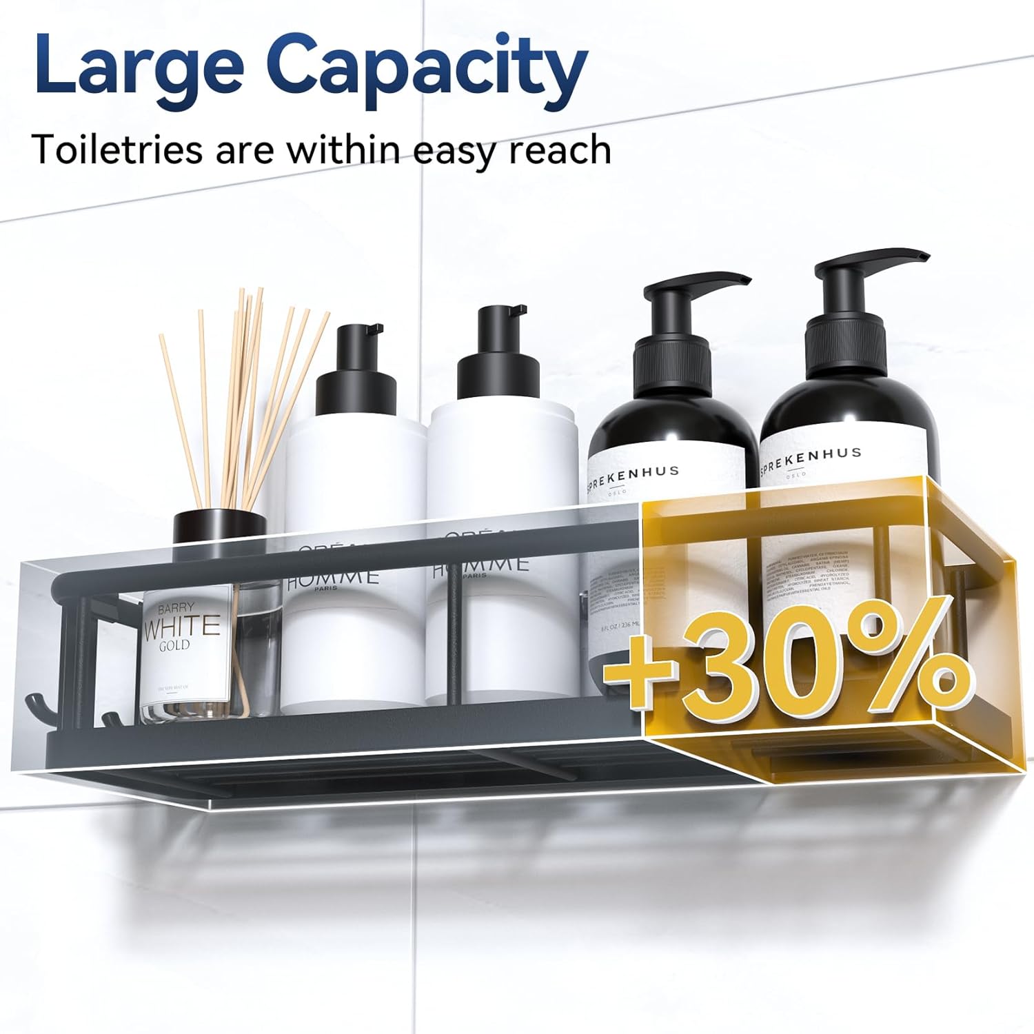 YASONIC Shower Caddy Adhesive - New Jersey - Jersey City ID1594080 3