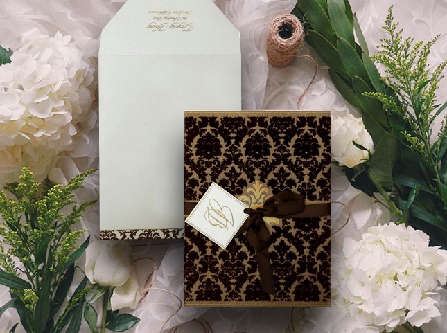 Modern  Fancy Indian Wedding Invitations  Order Now - Maryland - Bethesda ID1603595
