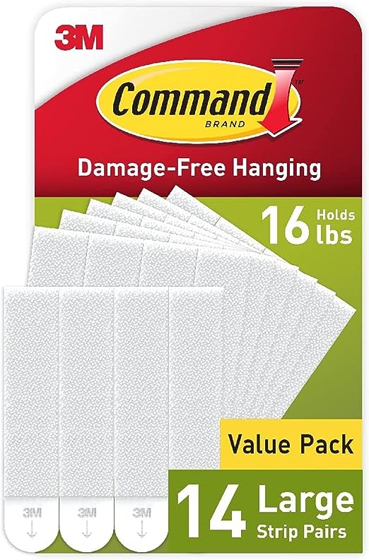 Command Large Picture Hanging Strips White Holds up to 16  - New York - Albany ID1552067