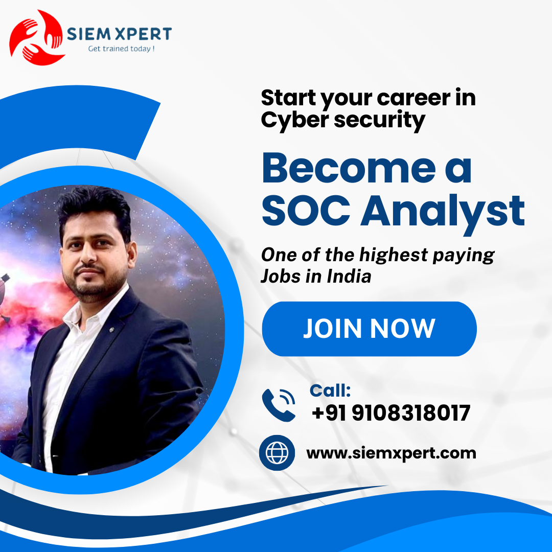 SOC Analyst Training And Certification Course in India - Karnataka - Bangalore ID1517040